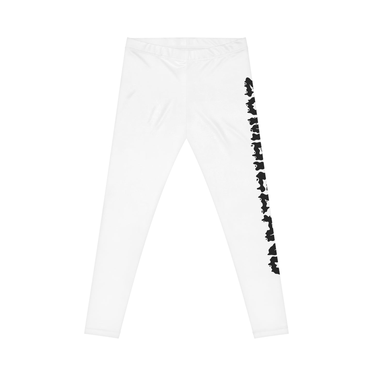 Women's "ZOMBIELAND" Casual Leggings (White)