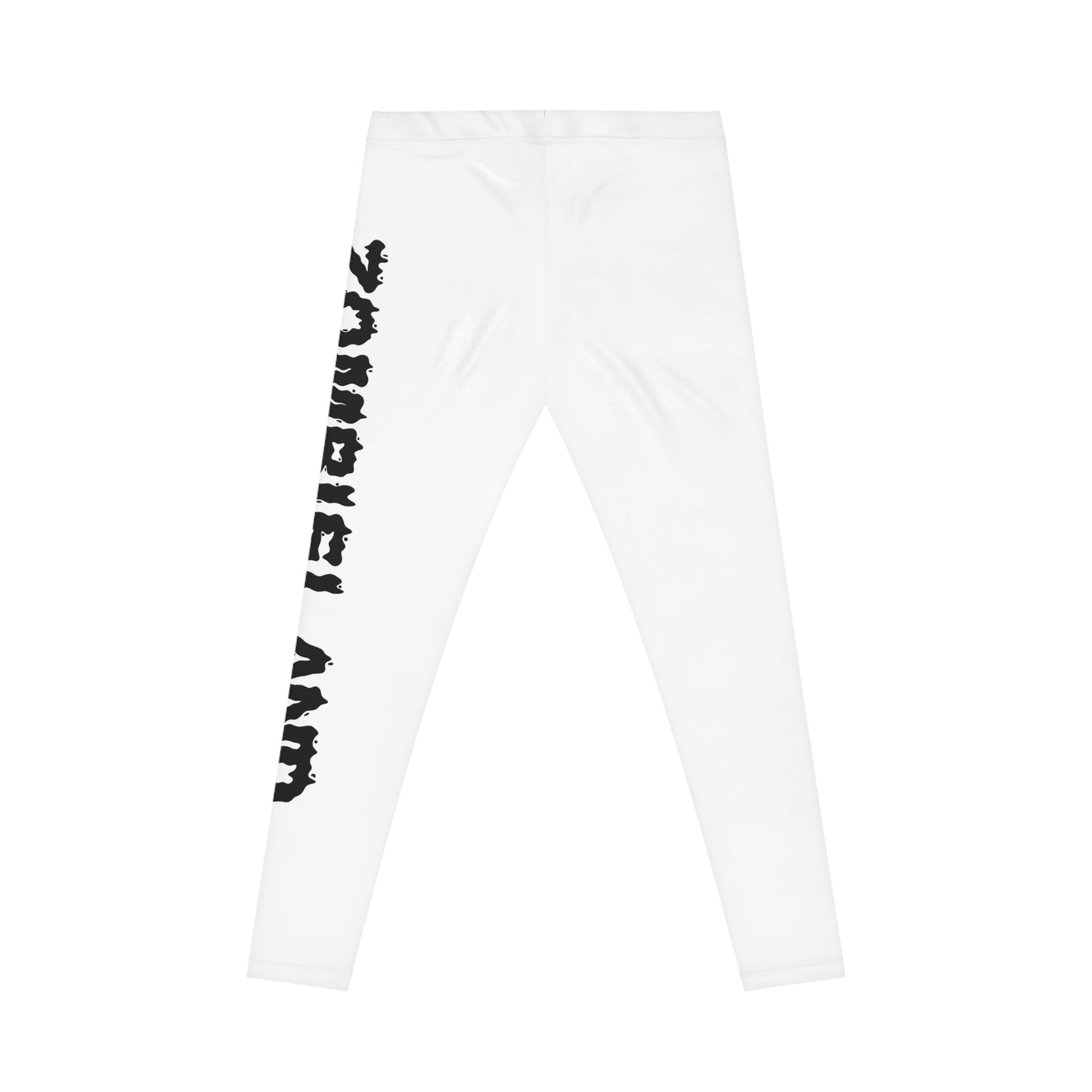 Women's "ZOMBIELAND" Casual Leggings (White)