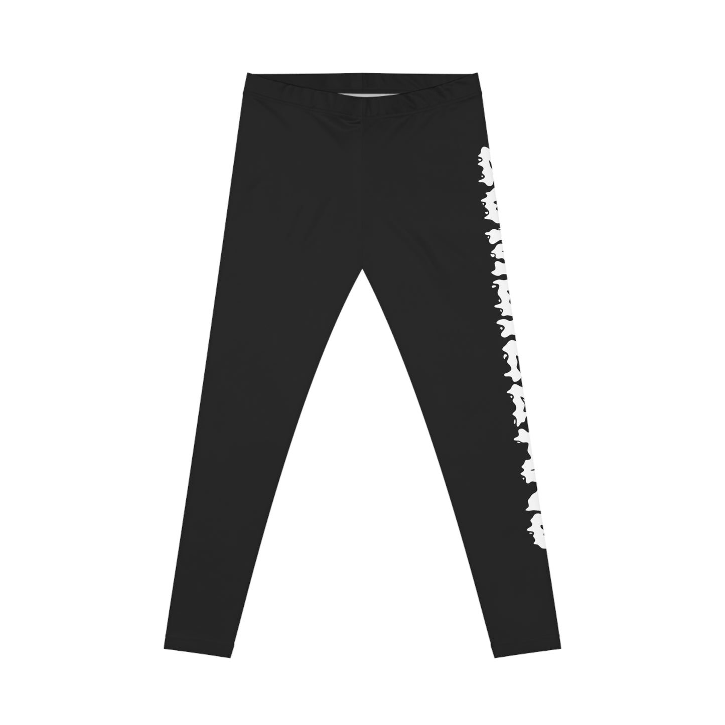 Women's "ZOMBIELAND" Casual Leggings (Black)